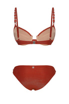 Bonesta-Larzac Ruby Red Boncuklu Balenli Bikini Takımı-Bikini & Mayo-5-Milagron.com