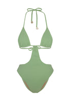Bonesta-Mesquite Pistachio Green Terry Üçgen Asimetrik Mayo-Bikini & Mayo-5-Milagron.com