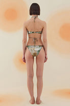 Bonesta-Mojave Phantom Snake Pattern Boyundan Bağcıklı Bikini Takımı-Bikini & Mayo-3-Milagron.com