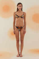Bonesta-Nullarbor Aztec Ethnic Pattern Aksesuarlı Balenli Bikini Takımı-Bikini & Mayo-1-Milagron.com