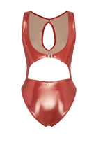 Bonesta-Pimenta Shiny Terracota Red Halter Kesim Mayo-Bikini & Mayo-14-Milagron.com