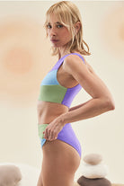 Bonesta-Playa Pistachio Green Tek Omuz Asimetrik Mayo-Bikini & Mayo-6-Milagron.com