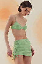 Bonesta-Poppy Pistachio Green Terry Pareo Etek-Etek-2-Milagron.com