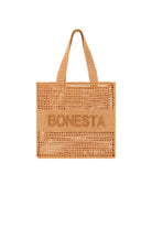 Bonesta-Positano Maxi Caramel Plaj Çantası-Omuz Çantası-1-Milagron.com