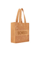 Bonesta-Positano Maxi Caramel Plaj Çantası-Omuz Çantası-2-Milagron.com