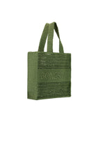 Bonesta-Positano Maxi Olive Green Plaj Çantası-Omuz Çantası-2-Milagron.com