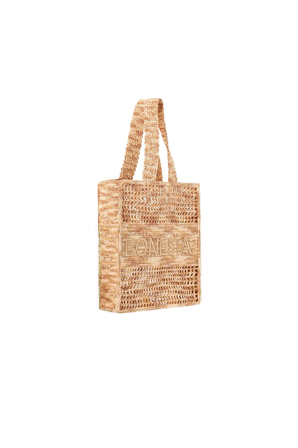 Bonesta-Positano Midi Latte Plaj Çantası-Omuz Çantası-2-Milagron.com