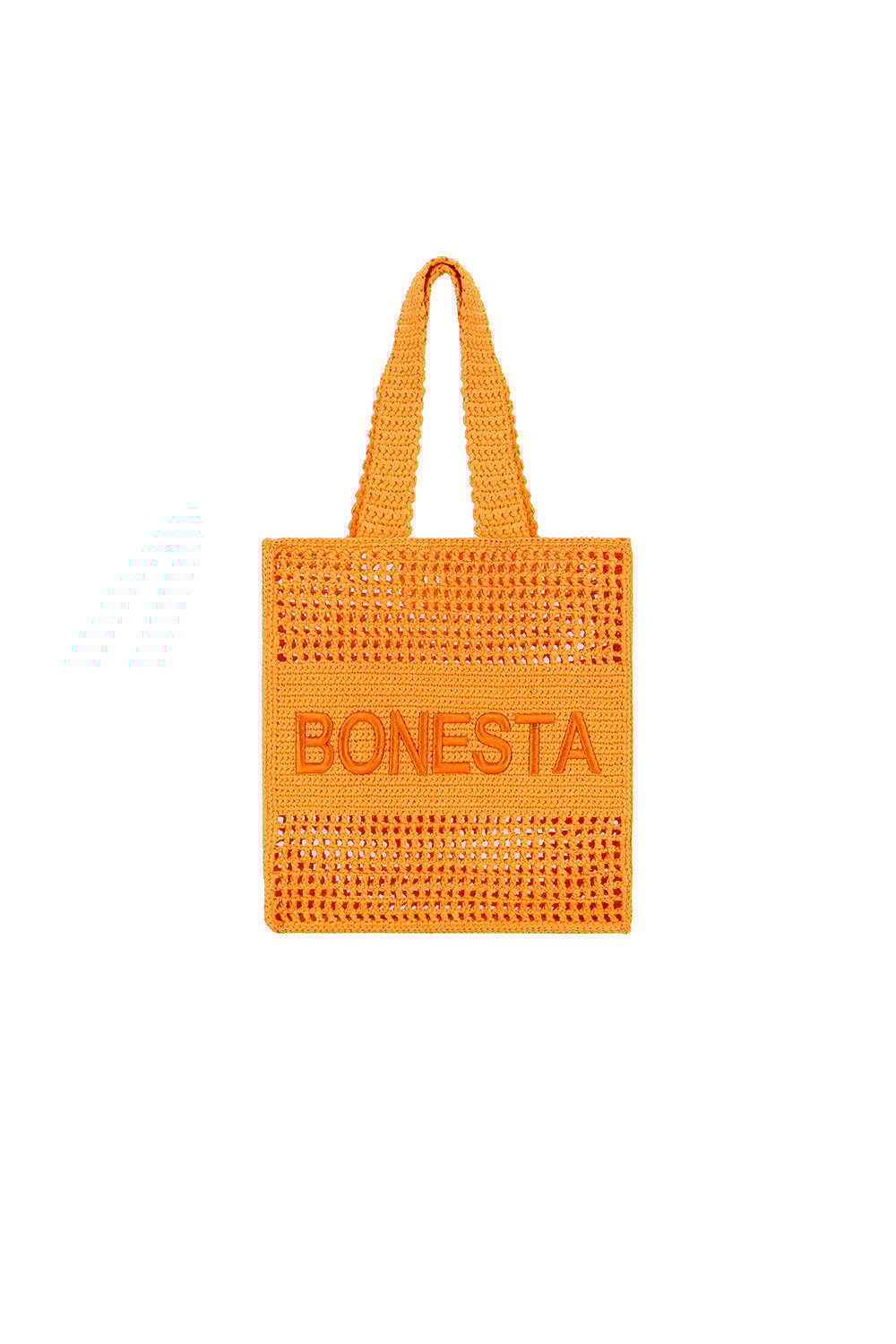 Bonesta-Positano Midi Tangerine Plaj Çantası-Omuz Çantası-1-Milagron.com