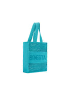 Bonesta-Positano Midi Turquoise Plaj Çantası-Omuz Çantası-2-Milagron.com