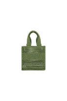 Bonesta-Positano Mini Olive Green Plaj Çantası-Omuz Çantası-1-Milagron.com
