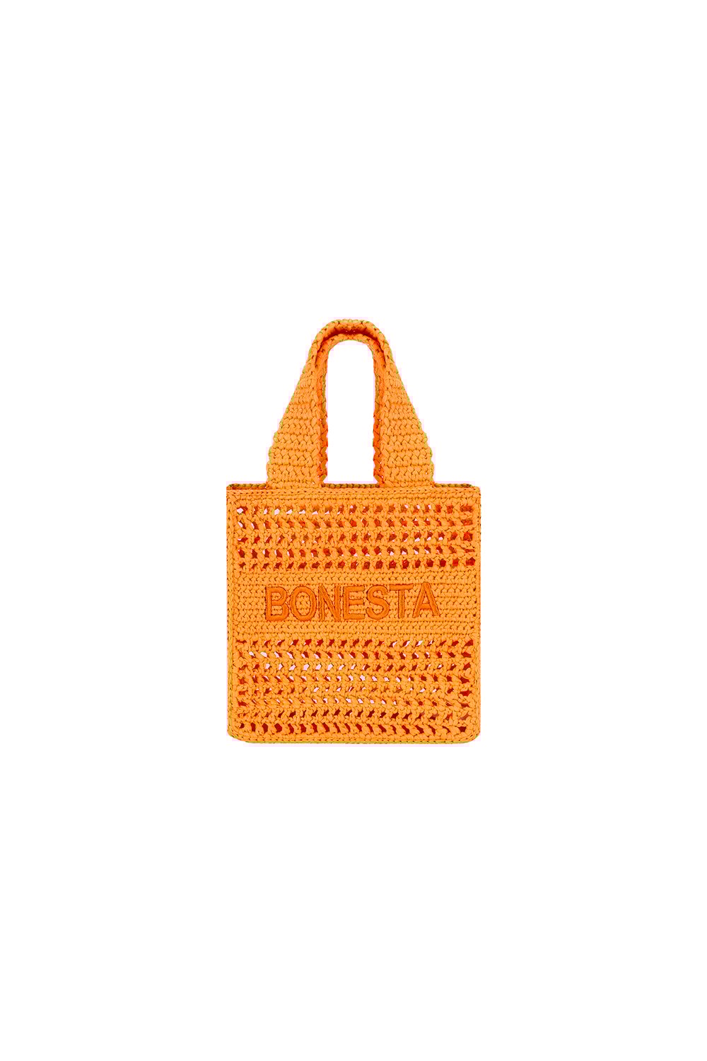 Bonesta-Positano Mini Tangerine Plaj Çantası-Omuz Çantası-1-Milagron.com