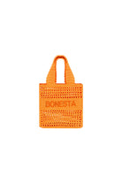 Bonesta-Positano Mini Tangerine Plaj Çantası-Omuz Çantası-1-Milagron.com