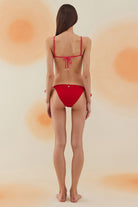 Bonesta-Saguaro Fuschia Terry Üçgen Bikini Takımı-Bikini & Mayo-3-Milagron.com