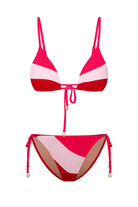 Bonesta-Saguaro Fuschia Terry Üçgen Bikini Takımı-Bikini & Mayo-4-Milagron.com