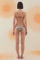 Bonesta-Thar Phantom Snake Pattern Straplez Belden Bağcıklı Bikini Takımı-Bikini & Mayo-4-Milagron.com