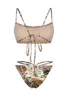 Bonesta-Thar Phantom Snake Pattern Straplez Belden Bağcıklı Bikini Takımı-Bikini & Mayo-6-Milagron.com