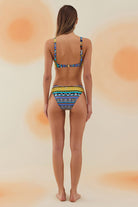 Bonesta-Ubari Navajo Ethnic Pattern Aksesuarlı Toparlayıcı Bikini Takımı-Bikini & Mayo-3-Milagron.com