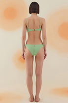 Bonesta-Yucca Pistachio Green Terry Askılı Atlet Bikini Takımı-Bikini & Mayo-3-Milagron.com