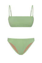 Bonesta-Yucca Pistachio Green Terry Askılı Atlet Bikini Takımı-Bikini & Mayo-4-Milagron.com