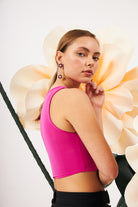 Bonette-Daisy Küpe Dragonfruit-Küpe-2-Milagron.com