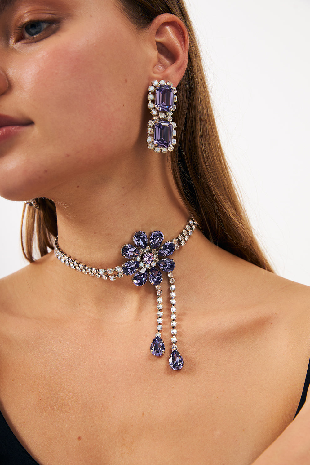 Bonette-Disco Dream Küpe Violet Outburst-Küpe-2-Milagron.com