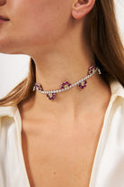 Bonette-Half-daisy Choker Dragonfruit-Kolye-2-Milagron.com
