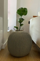 Bonhou-El Yapımı Örgü Puf-Puf-1-Milagron.com