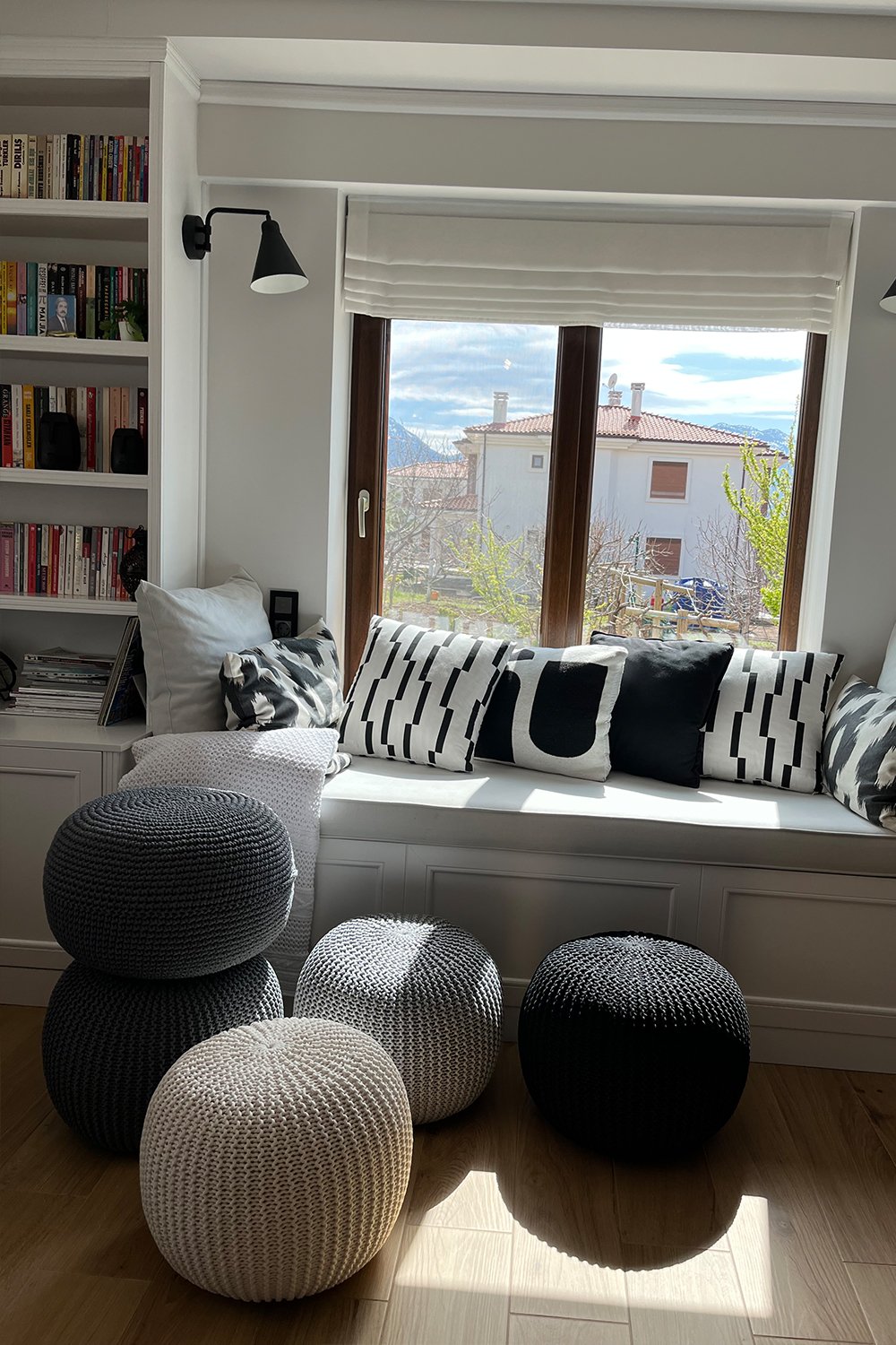 Bonhou-El Yapımı Örgü Puf-Puf-2-Milagron.com