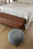 Bonhou-El Yapımı Örgü Saplı Puf-Puf-2-Milagron.com