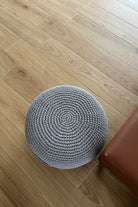 Bonhou-El Yapımı Örgü Saplı Puf-Puf-5-Milagron.com