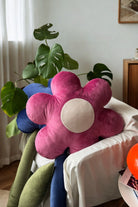 Börb-Dev Pembe Çiçek Yastık-Yastık-1-Milagron.com