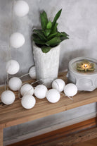 Boule De Petite-Pure Whites Işıklı Top Aydınlatma-Dekoratif Aydınlatma-3-Milagron.com