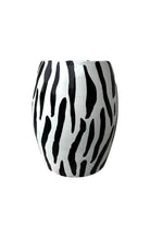 Zebra Desen Seramik Sehpa - 3