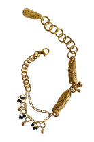 Brambuta-Enuma Bileklik Gold Siyah-Bileklik-1-Milagron.com