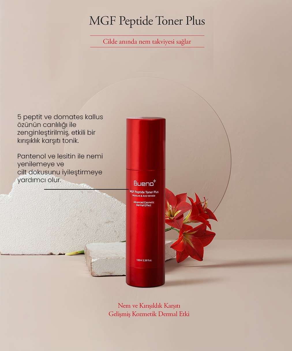 Bueno+ Mgf Peptide Toner Plus - Sıkılaştırıcı Cilt Toniği 100 Ml