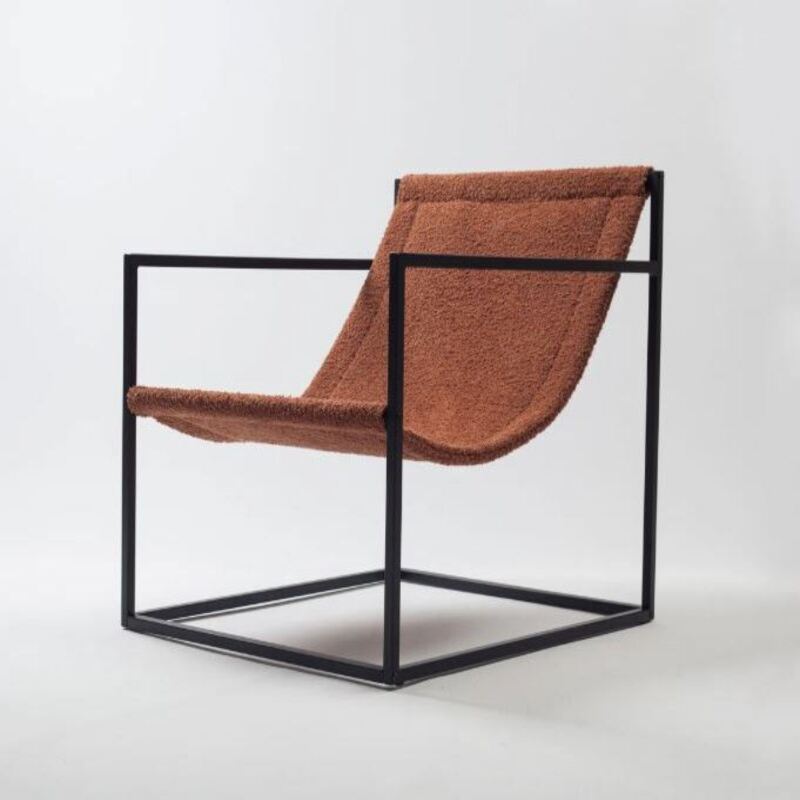 By Kalkan-Berjer D'aci̇er Metal Bahçe, Salon Berjeri-Tekli Koltuk-5-Milagron.com