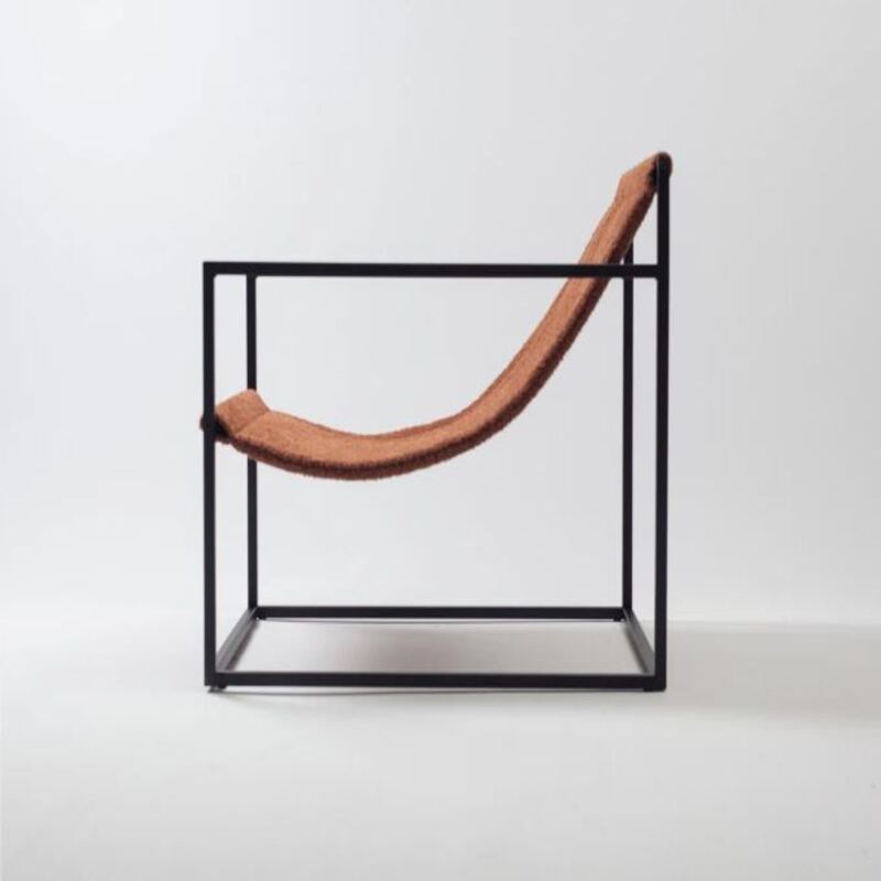 By Kalkan-Berjer D'aci̇er Metal Bahçe, Salon Berjeri-Tekli Koltuk-6-Milagron.com