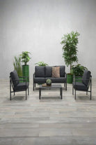 By Kalkan-Jardi̇n'e Premium Metal Bahçe Oturma Takimi-Bahçe Mobilyası-1-Milagron.com