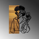 Ma-255 Ahşap Metal Duvar Tablosu 