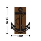Ma-155 Ahşap Metal Duvar Tablosu 