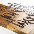 Ma-151 Ahşap Metal Duvar Tablosu 