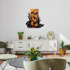 Ma-450 Ahşap Metal Duvar Tablosu 