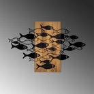 Ma-351 Ahşap Metal Duvar Tablosu 