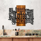 Ma-431 Ahşap Metal Duvar Tablosu 