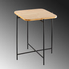 Shb-005 Dekoratif Ahşap Metal Sehpa 