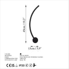 Artemis 13597 Led Aplik Duvar Aydınlatma 