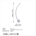 Artemis 13599 Led Aplik Duvar Aydınlatma 