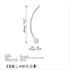 Artemis 13600 Led Aplik Duvar Aydınlatma 