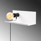 Brookara 501 White Black Rustik Aplik Duvar Aydınlatma 