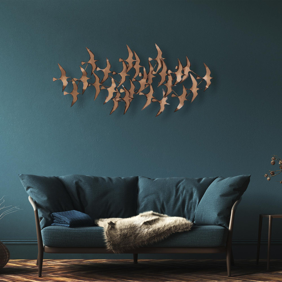 Bys-036 Dekoratif Metal Duvar Tablosu 
